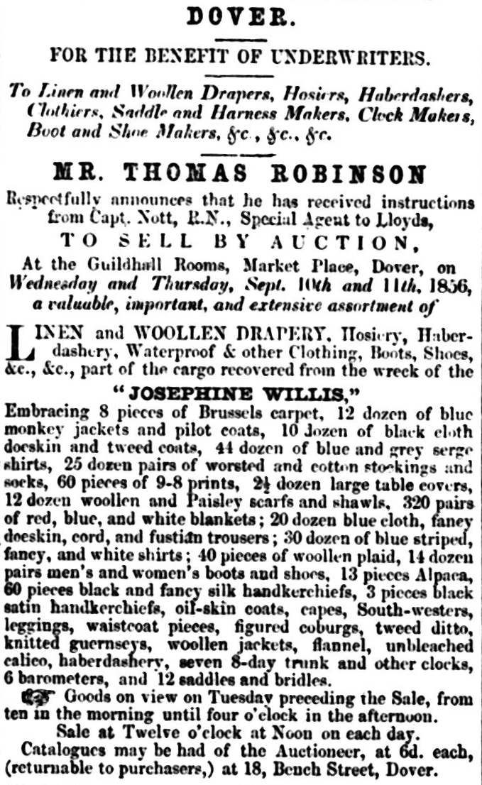 Auction 10 / 11 September 1856