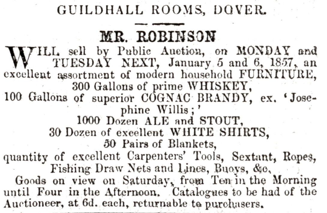 Auction 5 / 6 Januaary 1857